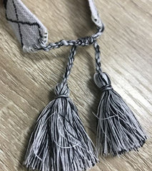 Hot Brand Jewelry 30 Colors Cotton Rope Woven Bracelets Letter Signature Embroidery Bangle For Women Tassel Lace-up Bracelets