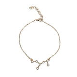 QIAMNI 12 Star Zodiac Signs Constellation Horoscope Crystal Astrology Galaxy Bracelet Bangle Jewelry Birthday Friendship Gift