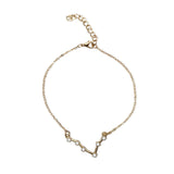 QIAMNI 12 Star Zodiac Signs Constellation Horoscope Crystal Astrology Galaxy Bracelet Bangle Jewelry Birthday Friendship Gift